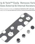 Grip & Twist™ Universal Aerator Removal Wrench