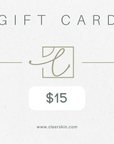 CARTE CADEAU CLEER SKIN™