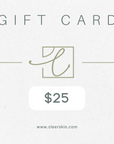 CARTE CADEAU CLEER SKIN™