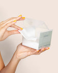 Not just a disposable dry towel, CLEER Skin Cloth™ is infused with a gentle cleanser! Just add water to activate....they never dry out and are only ready when you are!